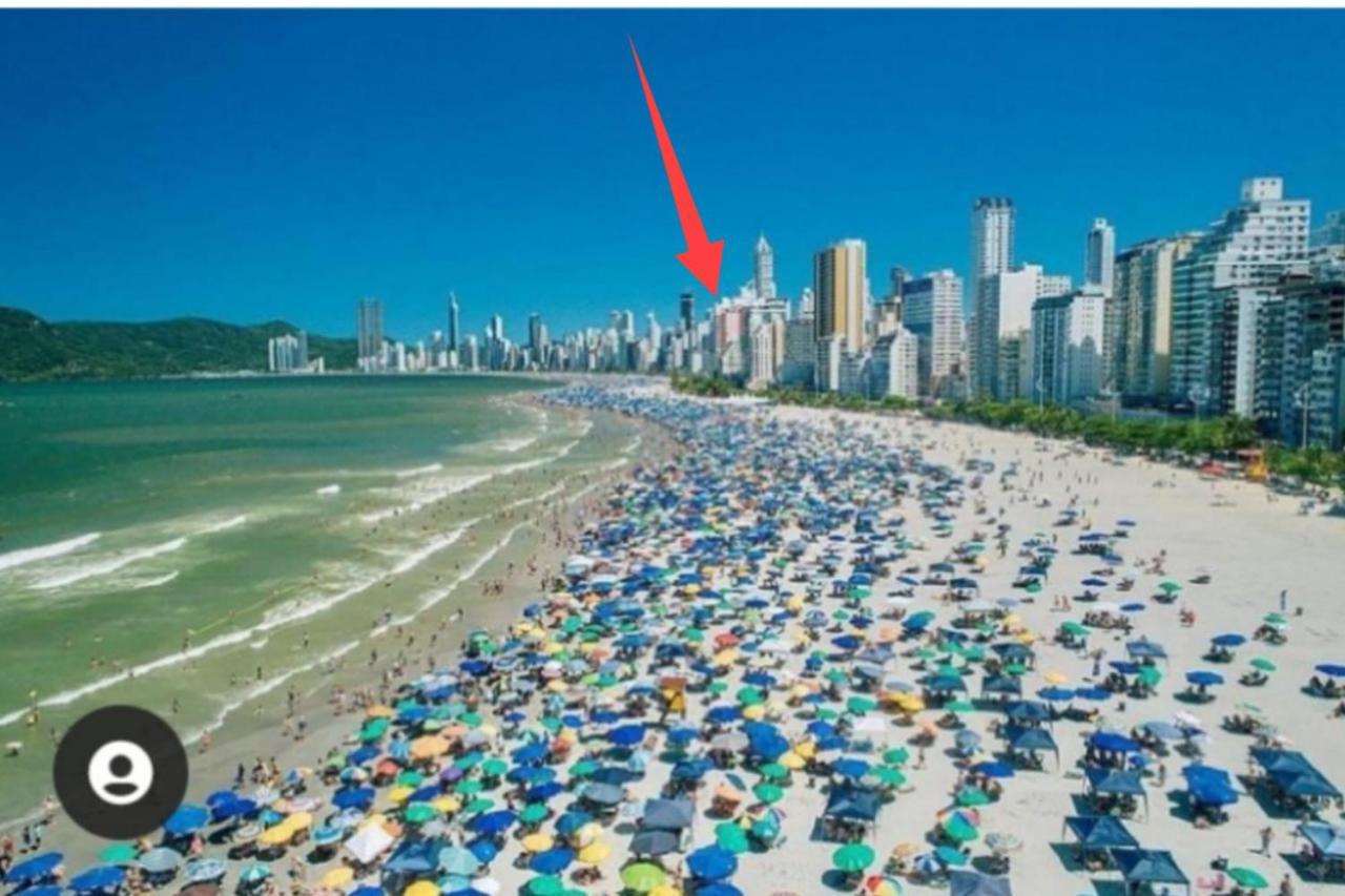Apartamento Vista Mar - Pe Na Areia Balneário Camboriú 外观 照片